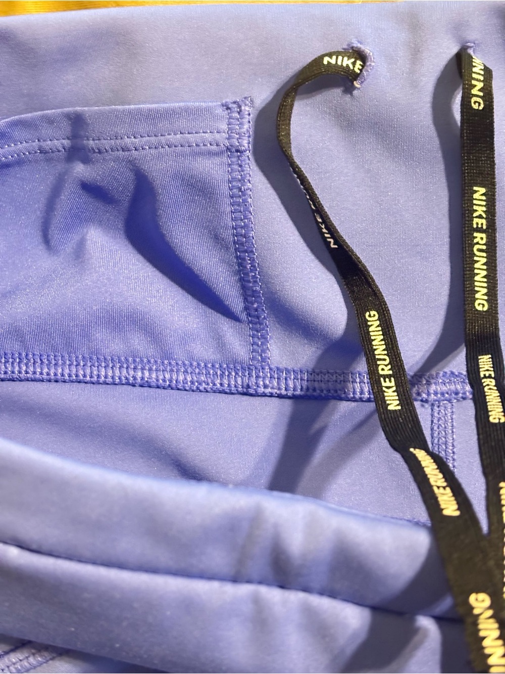 Nike periwinkle Blue High-Waist Running Athletic Leggings Size M like new - Picture 5 of 6
